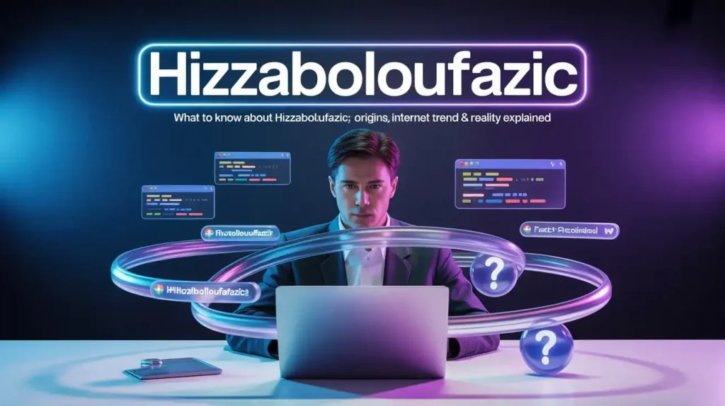 What to Know About Hizzaboloufazic feature image showing internet trend mystery and meaning explanation